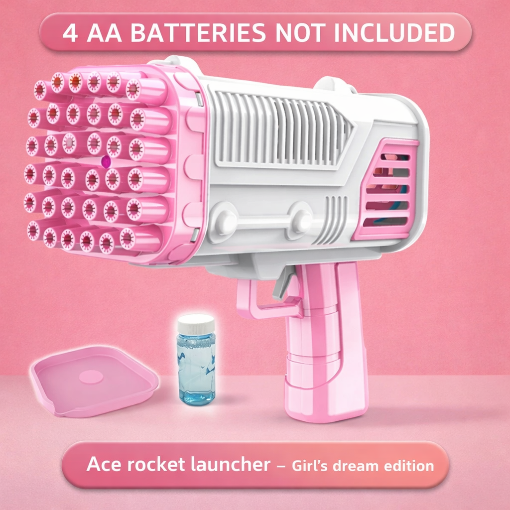 Automatic Bubble Blaster - 40 Hole Summer Bubble Gun
