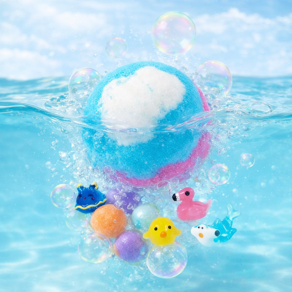 Splashkins™ Surprise Bath Bomb Set – Turn Bath Time Into Playtime